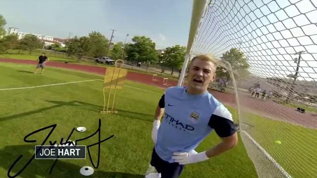 On The Pitch With Manchester City FC