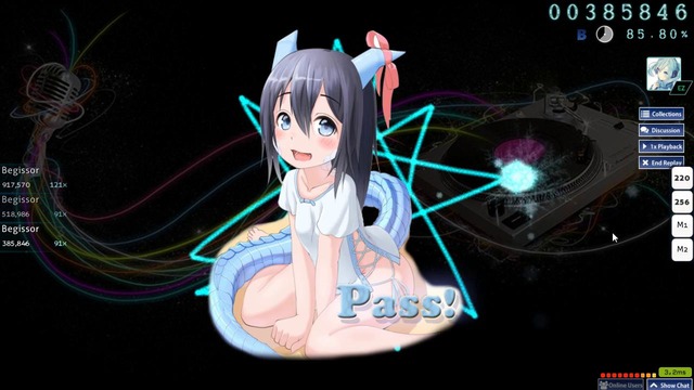 Osu! – Trash Play EZ Big Black Pass