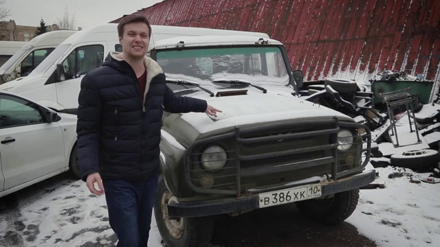 Iling show. Праворульный JDM Стенс-УАЗ на 1JZ