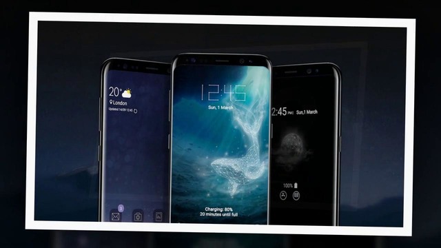 Samsung galaxy s9 90% lik ekranli ilk smartfon