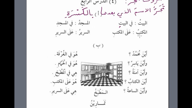 Мединский курс арабского языка том 1. Урок 6