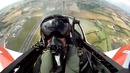 Показательный полет самолета Short Tucano T1 (RIAT 2011, вид из кабины)