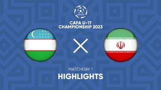 Узбекистан – Иран | Чемпионат CAFA U-17 2023 | Обзор матча