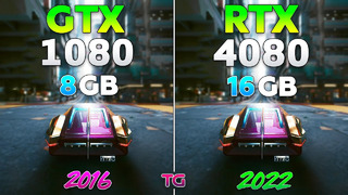 GTX 1080 vs RTX 4080 – 6 Years Difference