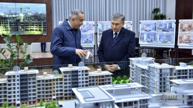Shavkat Mirziyoyev ’’Tashkent City‘‘ qurilishini ko‘zdan kechirdi (20.11.2018)