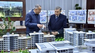 Shavkat Mirziyoyev ’’Tashkent City‘‘ qurilishini ko‘zdan kechirdi (20.11.2018)