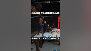 Khalil Rountree Has BRUTAL Knockouts #ufc #mma