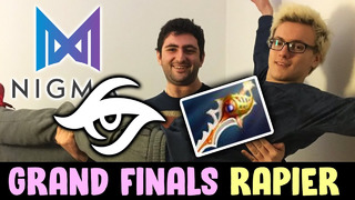 Nigma vs secret grand finals — miracle rapier + gh classic combo
