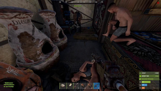 Человек и машина (ft. невер лаки) ловушка и двушка в раст rust