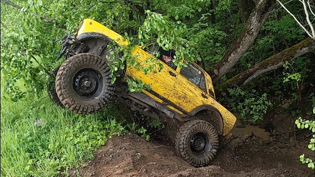 OffroadSPB. Горка которую никто не смог) много камней! Миньон на грани