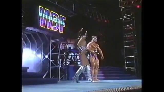 Jim Quinn 1991 WBF Posing