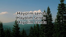 Tohir Soduqov hayolim senda lyrics