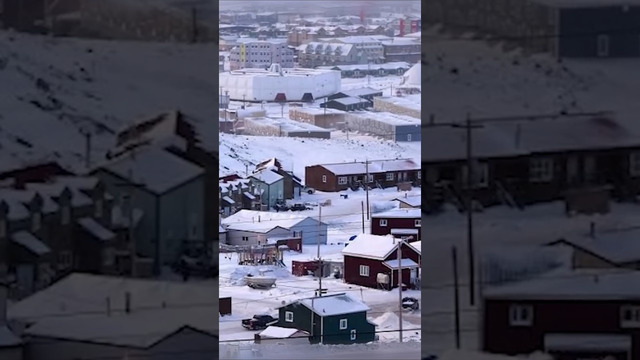 Как здесь выживают люди? #необычныеместа #shorts #самыехолодные