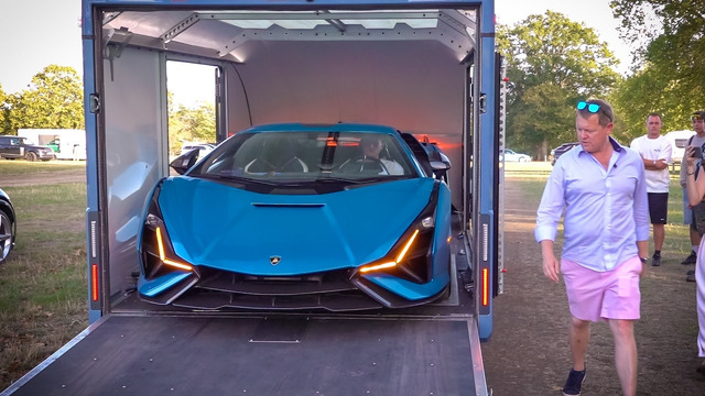 Loading a $4Million Lamborghini Sian into Shmee150’s tow rig
