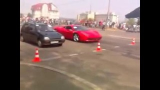 Daewoo Tico против Ferrari. Кто круче
