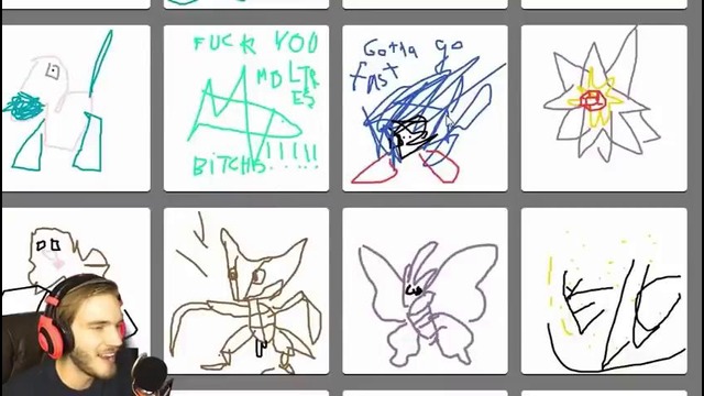 ((PewDiePie)) «PokeDraw» – Who Is Dat Pokemon