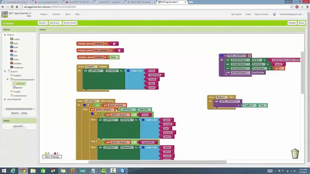 AppInventor-Tutorial #10 – List Pickers