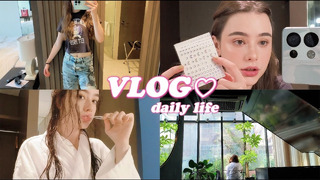 VLOG a day in my life in Seoul / staying at the hotel / daily makeup tutorial / Q&A