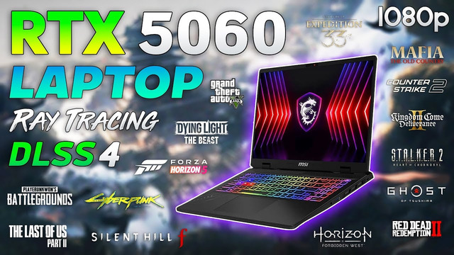 RTX 5060 Laptop – Test in 15 Games | MSI Crosshair 17 HX