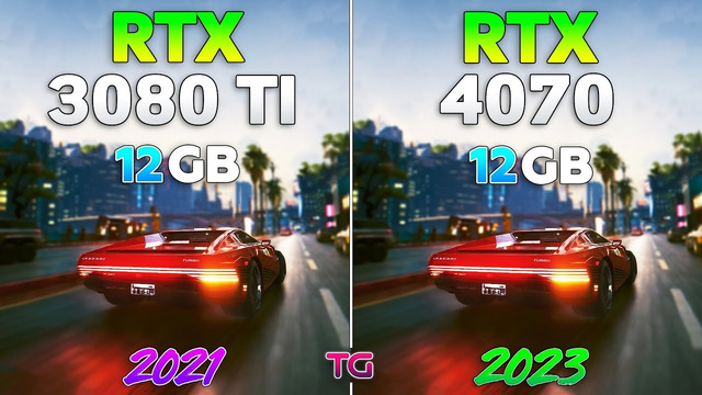 RTX 4070 vs RTX 3080 Ti – Test in 10 Games