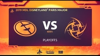 MDL Disneyland ® Paris Major – Evil Geniuses vs NiP (Play-off, Game 2)