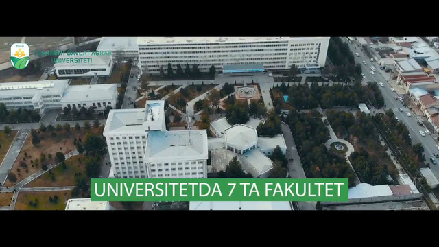 Тошкент давлат аграр университети / Ташкентский аграрный университет (видео №2)