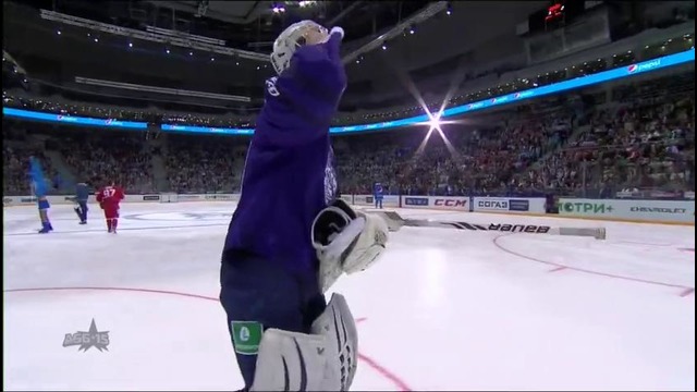 Матч Звезд 2015: Сумасшедший буллит Гусева /KHL All Star Game 2015: Sick penalty sho