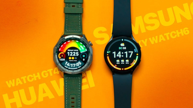 HUAWEI Watch GT4 vs Samsung Galaxy Watch6! Умные часы