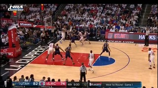 LA Clippers vs Utah Jazz – Highlights | Game 1 | NBA Playoffs 2017