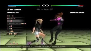 Dead or Alive 5 Last Round – Marie Rose Combo Challenge