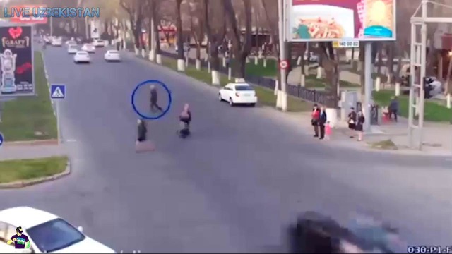 Ташкент – Самые страшные ДТП снятые на дорожные камеры