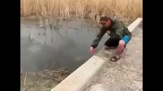 На себе рыбалка