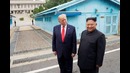 Дональд Трамп первым из президентов США пересек границу КНДР