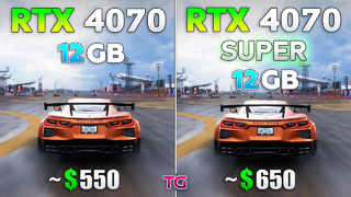 RTX 4070 SUPER vs RTX 4070 – Test in 10 Games