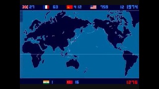 Все ядерные взрывы на карте за всю историю
