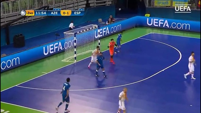 (480) Азербайджан – Испания | Футзал. ЕВРО-2018 | Группа D. 3-й тур | Обзор матча