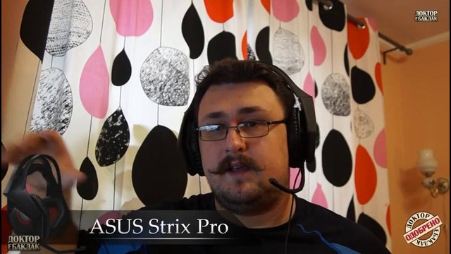 Видеообзор игровой гарнитуры ASUS Strix Pro