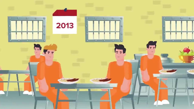 Мир инфографики – На что похожа жизнь заключенных в тюрьме Гуантанамо