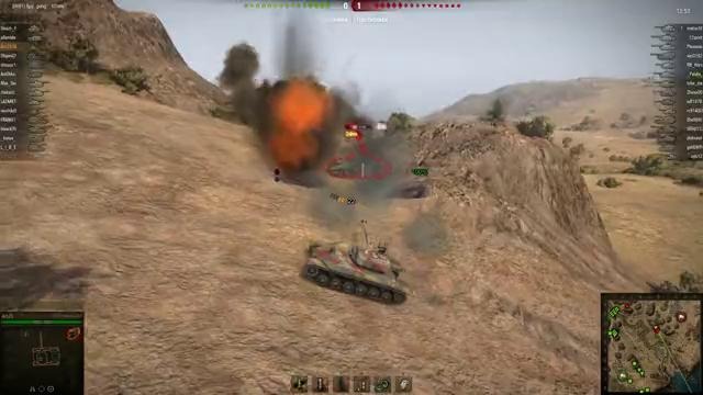 Bat Chatillon 25 t – воин до последнего. Arti25