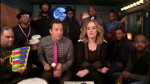 Шикарный Live голос Adele – в программе «Ночь с Jimmy Fallon ом»