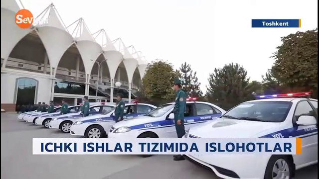Тошкент шаҳар ИИББ ходимлари янги автомобиллар билан таъминланди