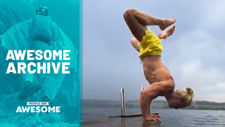 Beach Parkour, Snowboard Halfpipes & More | Awesome Archive