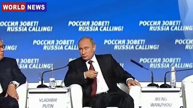 Путин поднял на смех журналиста