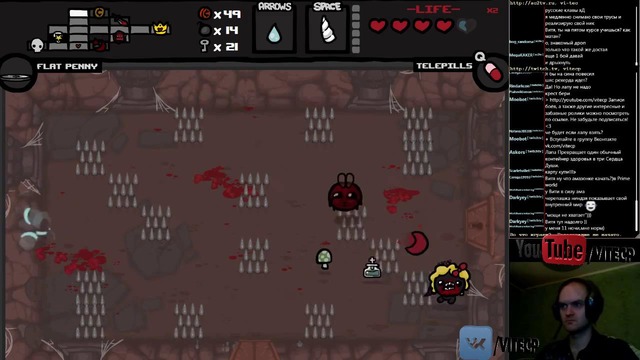 ViteC ► Play – The Binding of Isaac 02. ‘Мамка раздавила