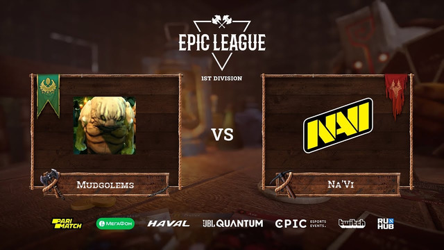 EPIC League Season 2 – Mudgolems vs Natus Vincere (Game 2, Groupstage)