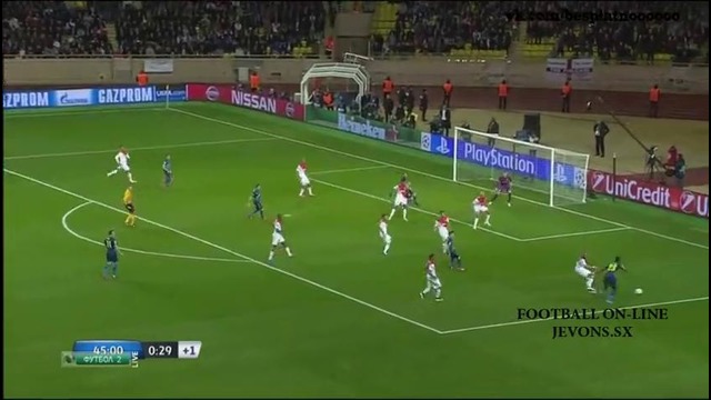 Монако 0:2 Арсенал | Лига Чемпионов 2014/15 | 1/8 финала | Ответный матч