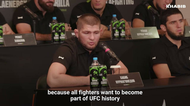 Khabib on why he won’t stop Eagle FC fighters from moving to the UFC