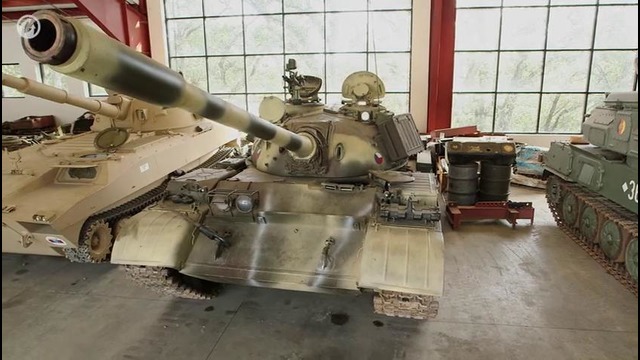 Загляни в танк Т-55А. В командирской рубке. Часть 2