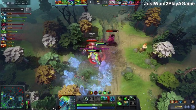 Dota 2 Miracle- Morphling – Definition of Broken Hero 7.11