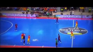 Барселона играет в мини-футбол